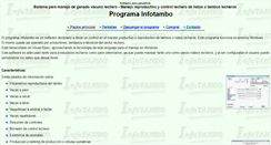 Desktop Screenshot of infotambo.com.ar