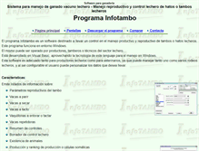 Tablet Screenshot of infotambo.com.ar